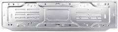SUPPORTO TARGA PER AUTO IN ALLUMINIO_CON BANDA PUBBLICITARIA_MP712