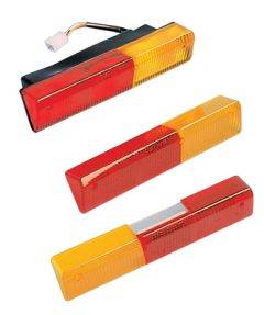 FANALE POSTERIORE C/LUCE TARGA