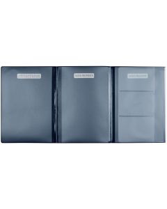 PORTA LIBRETTO IN TAM A TRE ANTE BLU_PL1012BL